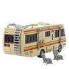 Breaking Bad RV Building Blocks Classic Movie Bad Cooking Lab RV Car Bricks Set DIY Vehicle Toy for Children Birthday Gifts