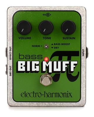Басовый эффектор искажение Bass Big Muff Pi электро-гармоникс электро-гармоники []