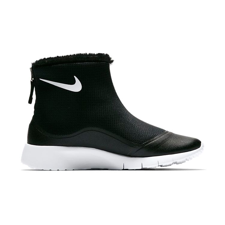 Nike Привет Удобные Нескользящие Высокие Детские Повседневные Кроссовки Детские Кроссовки Черные Белые 922869-005