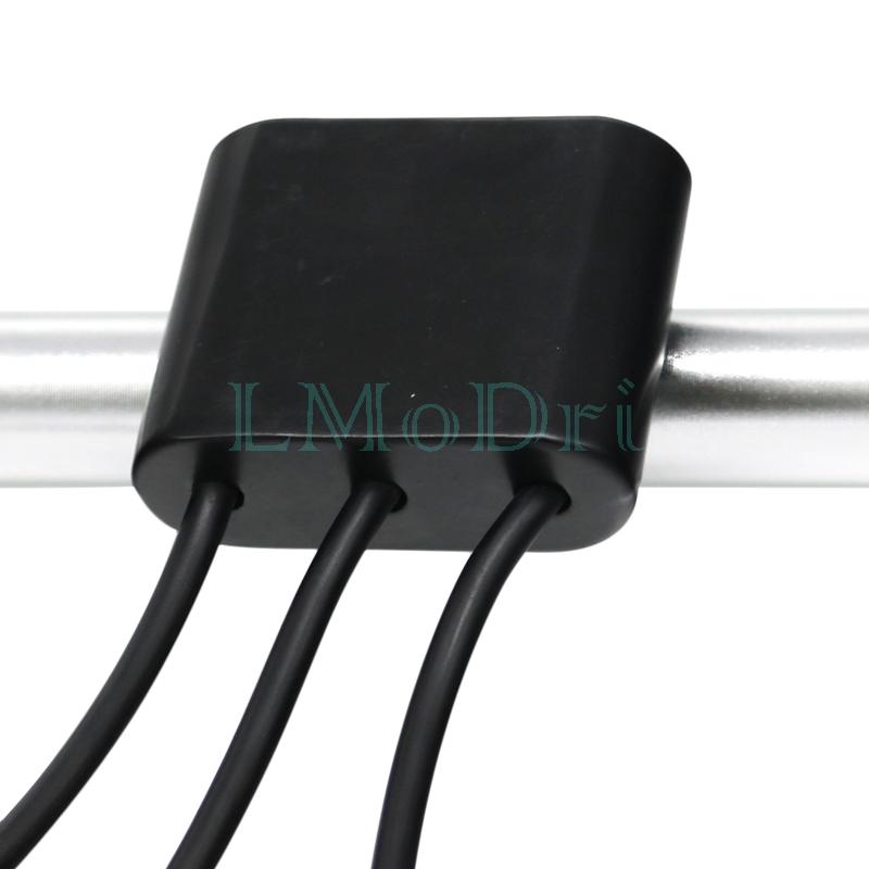 LMoDri переключатель мотоцикла 22 мм, переключатели на руле, фары, аварийный тормоз, противотуманные фары, вкл.-выкл., алюминий с модифицированным индикатором