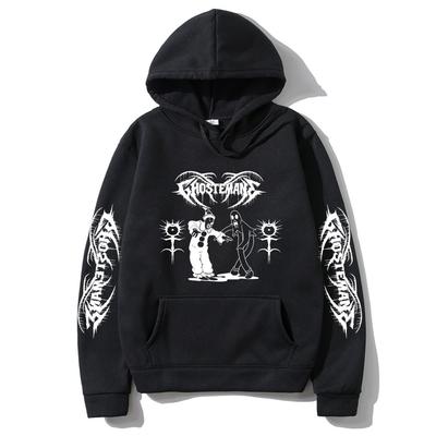 Ghostemane Готический Графический Худи Мужской Хип-Хоп Оверсайз Толстовка Мужская Винтажная Одежда Мужская Рок Уличная Одежда Мужские Повседневные Худи