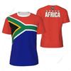 Jamaican Flag Color Football T-shirt For Men's Comfortable Run Sport Short Sleeve T Shirt
