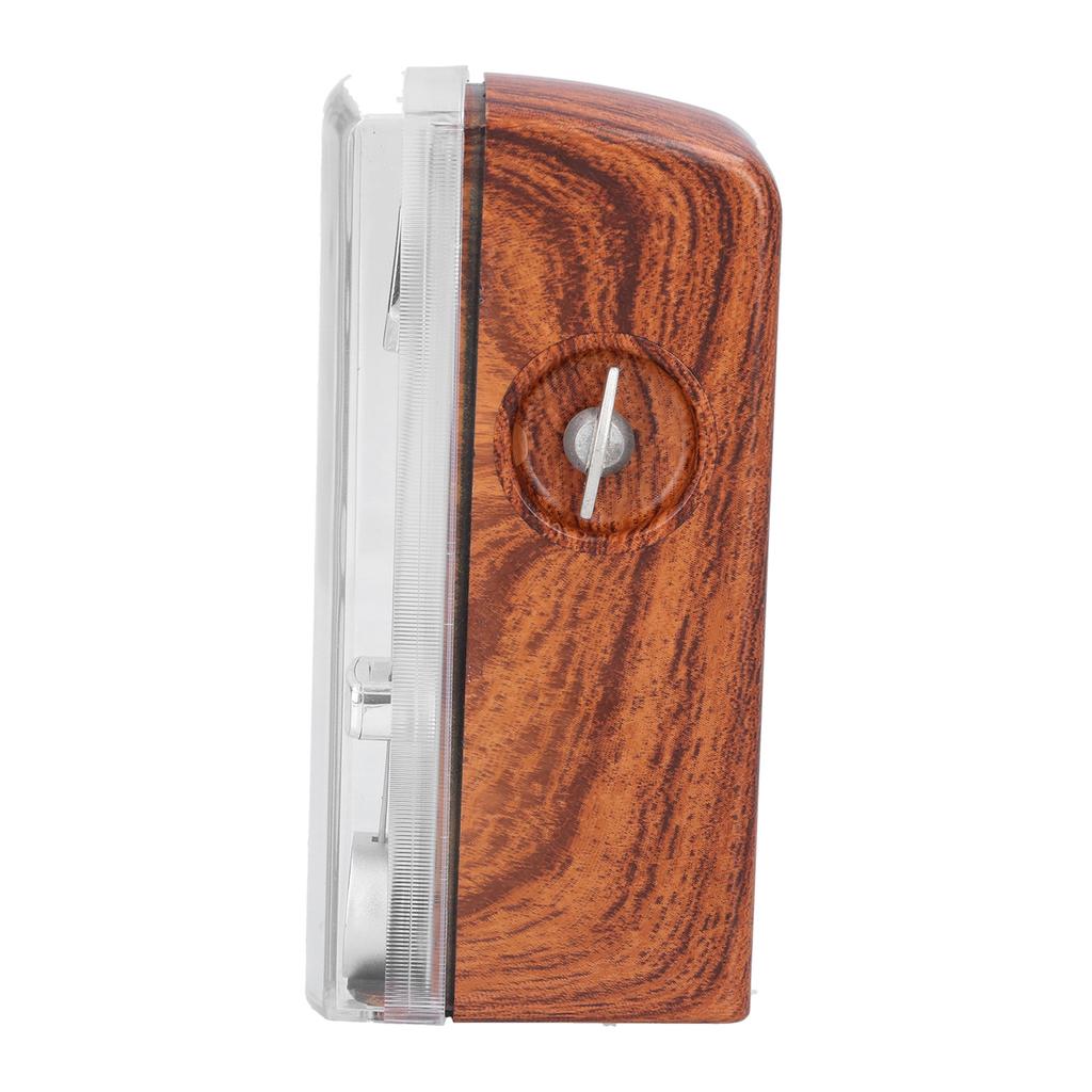 Mini Mechanical Metronome Universal Portable Traditional for Piano Ukeulele Guitar ViolinBurlywood