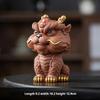 Purplue Ceramic Art Deco Lucky Little Dragon Chinese New Year Home Decoration Tea Table Ornament