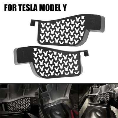 Противозасоряющийся водный канал, черный для Tesla Model Y, фильтр для мусора, фильтр с канавкой, передний багажник, направляющая для воды