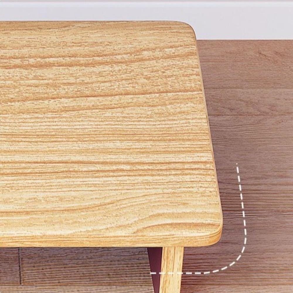 Деревянная подставка для ног, табурет, эргономичная подставка для ног под стол, компактный коврик-педаль для ног, коррекция осанки