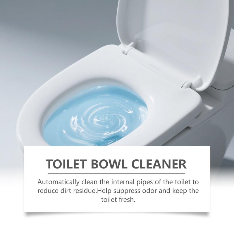 Gentle Toilet Cleaning Powder for Hard Water Deposits Scale Odor Free Convenience for Residential Restrooms