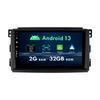 MISONDA Android Автомагнитола Стерео Плеер с IPS Сенсорным Экраном для Smart Fortwo W451 GPS Зеркало BT 2-Din 9-дюймовый Mercedes-Benz 2005-2010, Навигация,