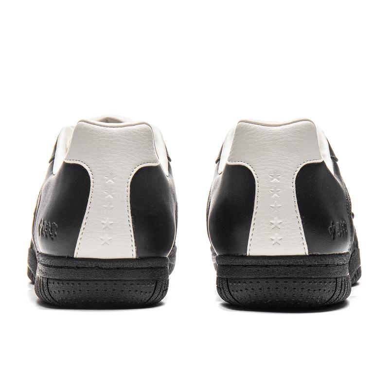 Li Ning Модные Трендовые Универсальные Амортизирующие Нескользящие Износостойкие Низкие Повседневные Кроссовки Унисекс Повседневная Обувь Черный AZGV165-1