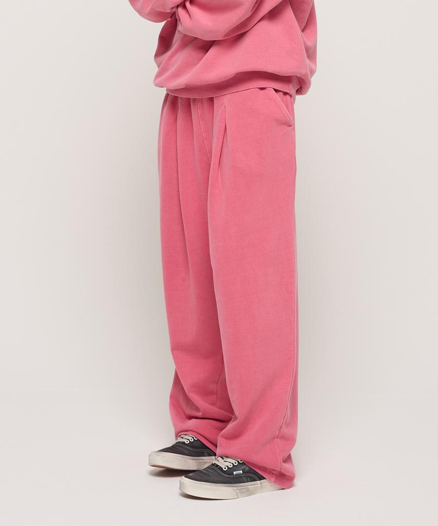 CARGOBROS In Pig Training Wide Straight Pants (Pink)