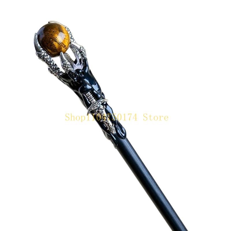 Хэллоуинские трости Драконьи когти Сфера Жезл Ведьмы Волшебная палочка Волшебника Косплей Реквизит топ продаж