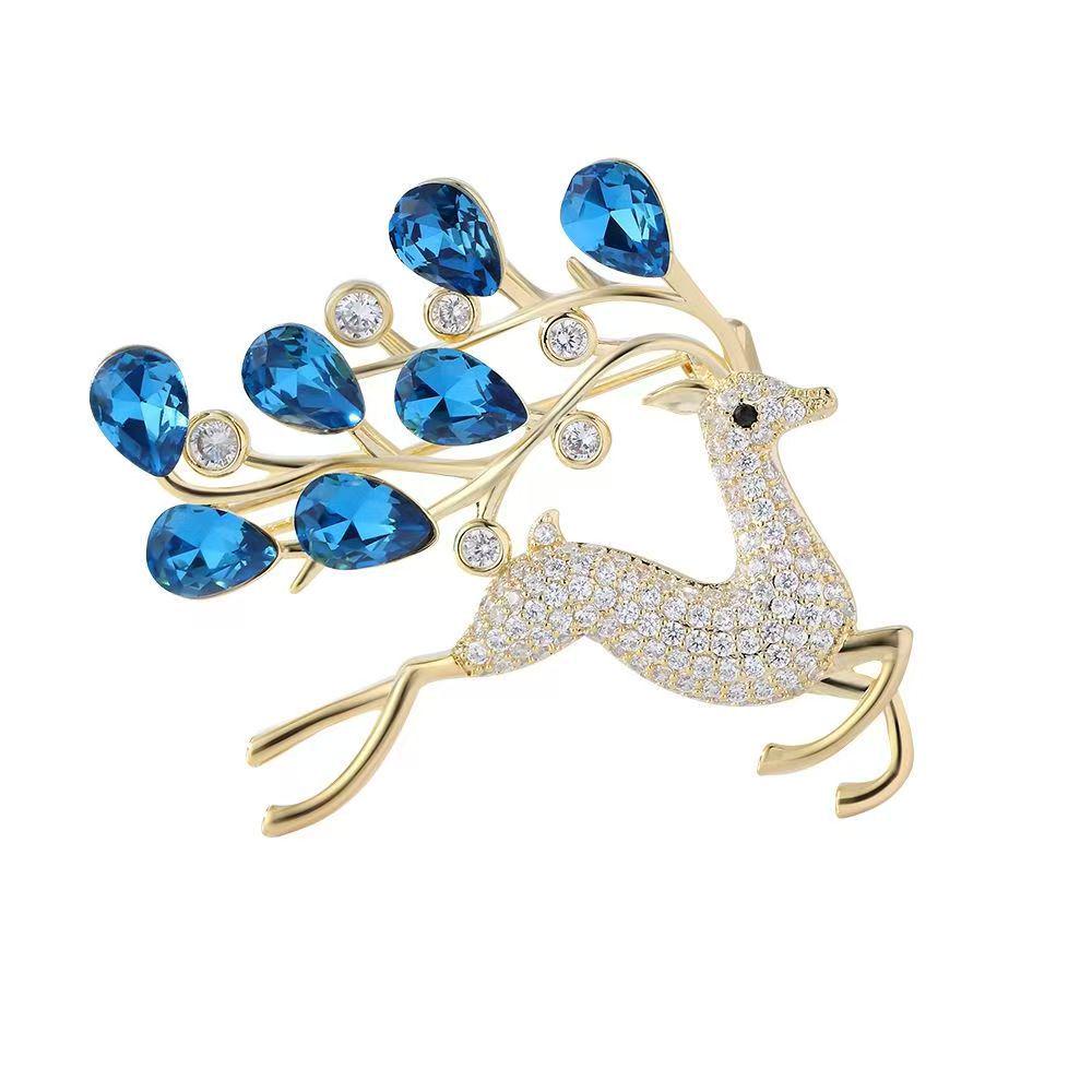 Изысканная брошь «Пион»: Высококачественная брошь в китайском стиле с цветочным узором для женщин, классический модный аксессуар и подарок