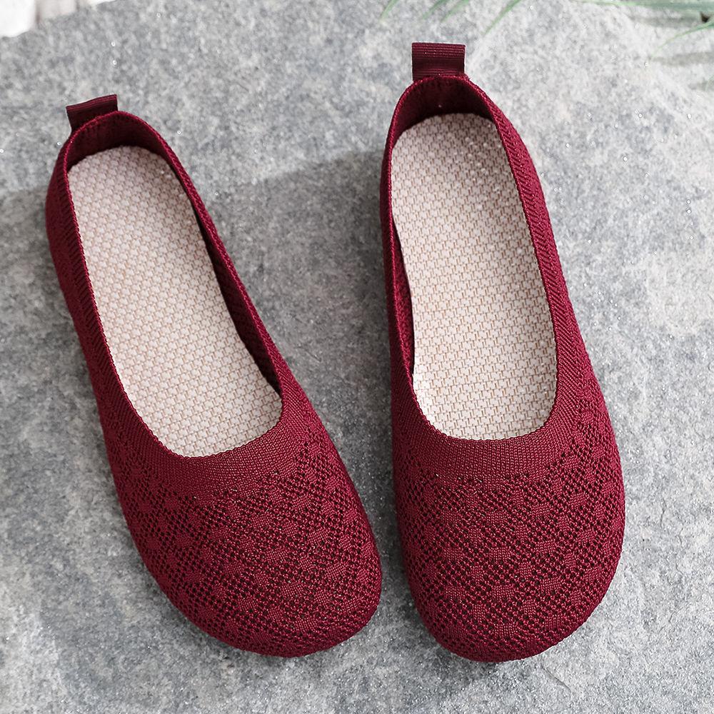 Летние Новые Сандалии Сетчатые Дышащие Женские Туфли Противоскользящие Черные Рабочие Туфли Удобные Повседневные Одинарные Туфли