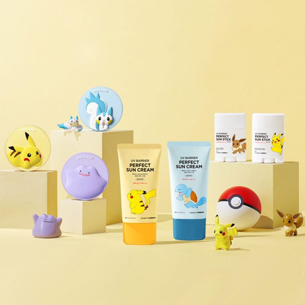 VEILMENT Солнцезащитный кушон Pokemon UV Pikachu SPF50+ PA+++, 15 г, 1 шт.