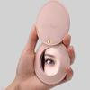 360 Degree Rotation Round Beauty Mirror Round Folding Pocket Mirror Leather Rotating Mirror  Gift