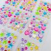 Colorful Diamond 3D Mini Stickers - DIY Acrylic Decorations for Kids & Students