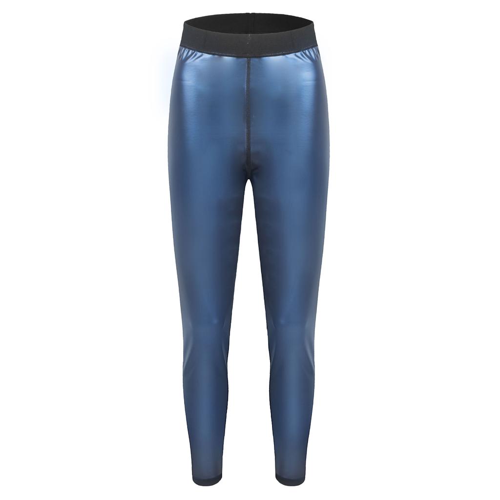 Мужские леггинсы для тренировок Спортивные штаны для сауны Компрессионные колготки для фитнеса Тренажерный зал Брюки для похудения Уловитель тепла Сауна Костюм для похудения Body Shaper Спортивные брюки