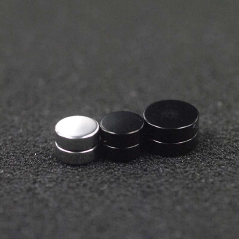 No Pierced Magnet Ear Clip 1PC Strong Magnet Magnetic Mens Ear Clip 5 Colors Ear Studs