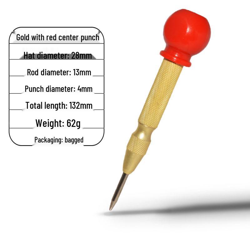 Центровочное зубило Yunbei высокой твердости и инструмент для разбивания стекла