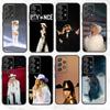 Чехол для телефона S-Singer B-Beyonce для Samsung S25,S24,S21,S22,S23,S30,Ultra,S20,Plus,Fe,Note,10,9,5G Черный