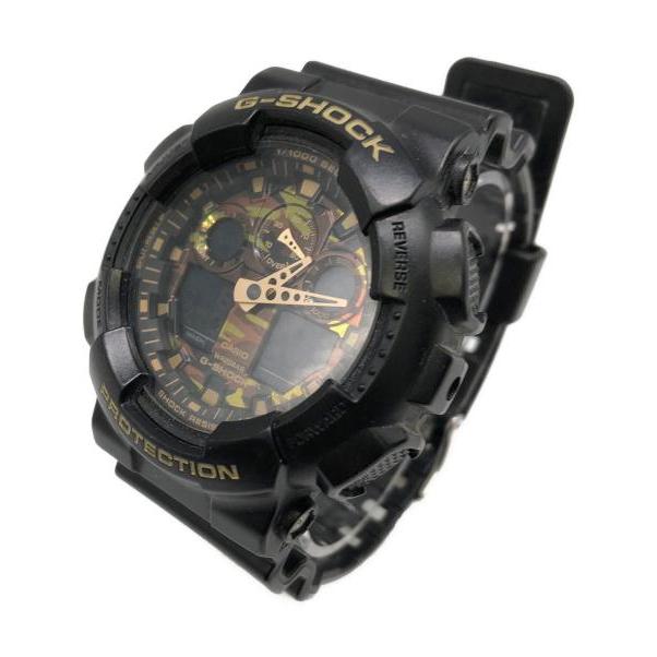 Б/у G-SHOCK АНАЛОГОВО-ЦИФРОВЫЕ СЕРИЯ GA100 GA-100CF
