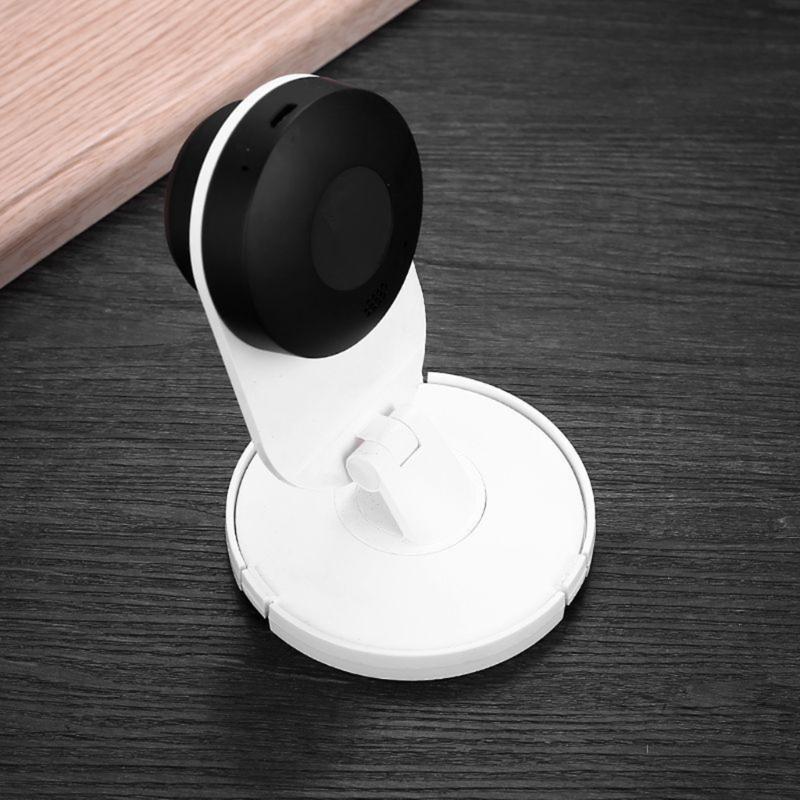 Adjustable Indoor Camera Wall Mount Base with Full Rotation Stable Design for Comprehensive Room Coverage Surveillances