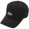 Dickies Patch Emblem Low Cap Logo Polo Cap Hat for Men and Solid Cotton Baseball 024 Women, Unisex, Color, 6-Panel Cap, Cap, Black, 874,