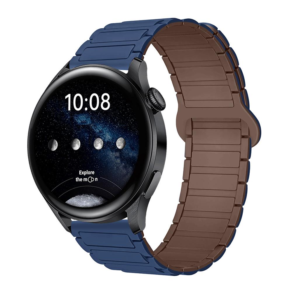 18mm 22mm 20mm Magnetic Silicone Strap For Samsung Galaxy Watch 7 6 5 4 44mm 40mm Sports Band For Galaxy Watch 4 6 Classic 47mm Huawei GT 4/5/6 41mm