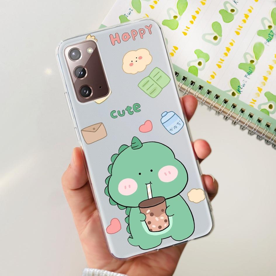 Чехол для Samsung Note 20 5G SM-N981B Популярный Цветок Тонкий Мягкий Силиконовый Чехол для Телефона для Samsung Galaxy Note20 Ultra 5G Funda Capa