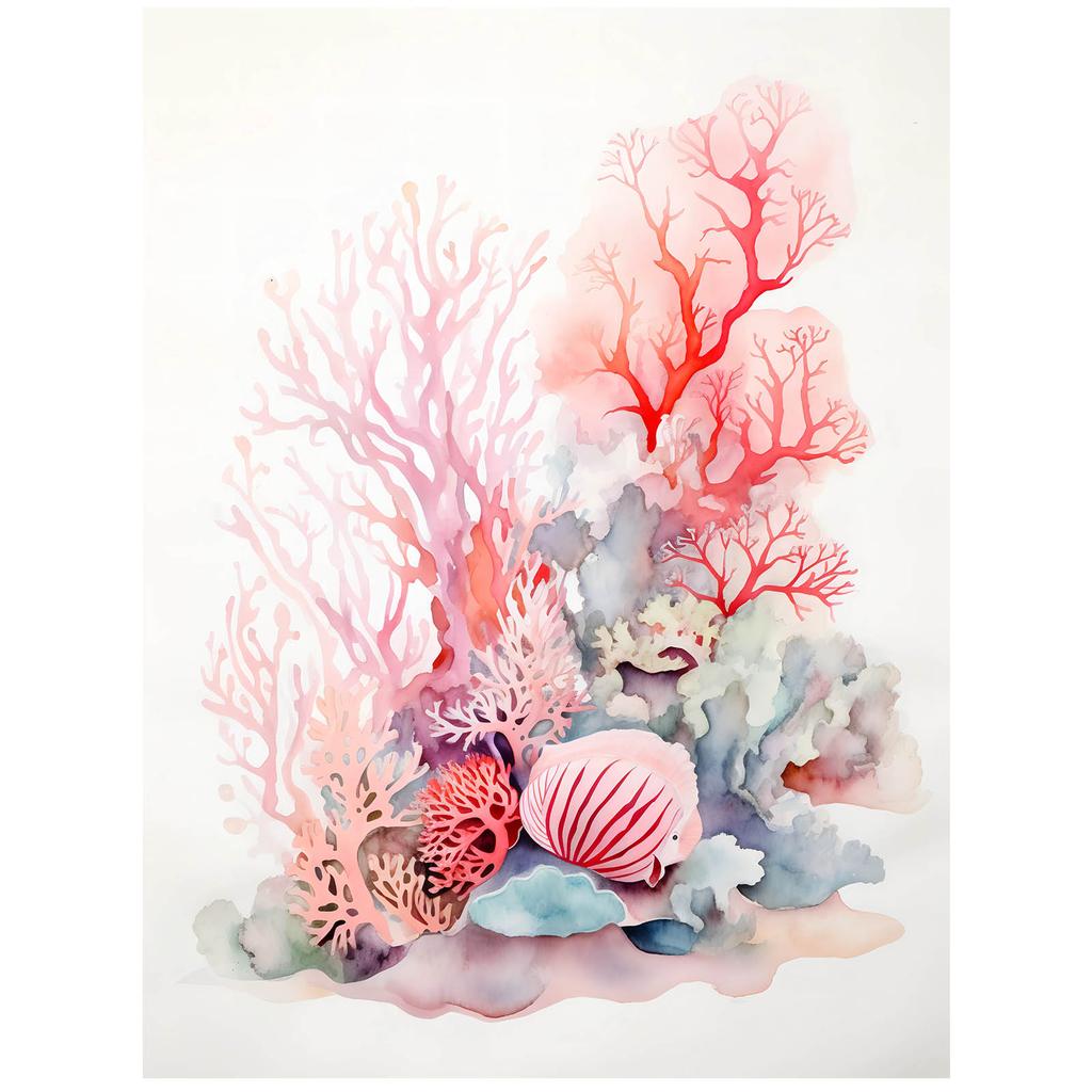 Barwne Opowieści Z Podwodnego Świata Barwne Opowieści Z Podwodnego Świata, 70X100 Cm, Bez Ramy, Papier Matowy 230 Gsm