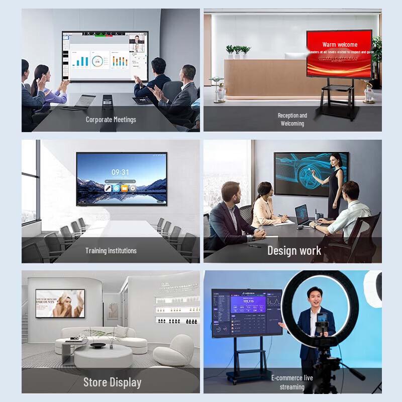 Lenovo 4K UHD Infrared Touch Interactive Conference Panel (CN version)