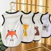 Puppy Dog Clothes Summer Clothing Thin Cat Than Bear French Fight Small Medium Dog Pet Summer Vest Nordic Style