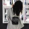 Vintage British Style PU Mini Bag Women Crossbody Shoulder Handbag With Magnet Multi-Pocket Design