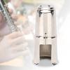 Flute Head Cap Protection Cover NickelPlated Mouthpiece Plug for Saxophone Clarinet BB High Tone Clarinet