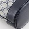 GUCCI Ophidia Mini Backpack Daypack 795221 Gray / navy GG Supreme Canvas Women Used