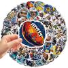 50PCS Rugby Stickers American Football Stickers Waterproof Vinyl Decal Decorative for Water Bottles Luggage Motorcycle Snowboard