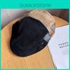 Simple Retro Solid Color Suede Neutral Casual Beret For Casual Winter Fashion