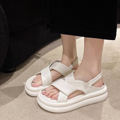 Женские римские повседневные сандалии на платформе