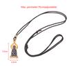 Portable Mini Buddha Statue Amulet Pendant Necklace Retro Versatile Accessories Gift For Men And Women