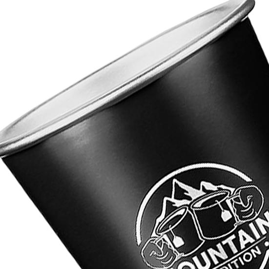 Yousheng 350 мл кофейная чашка термостойкая большая емкость для обработки краски нержавеющая сталь походная чашка для молока и пива товары для улицы