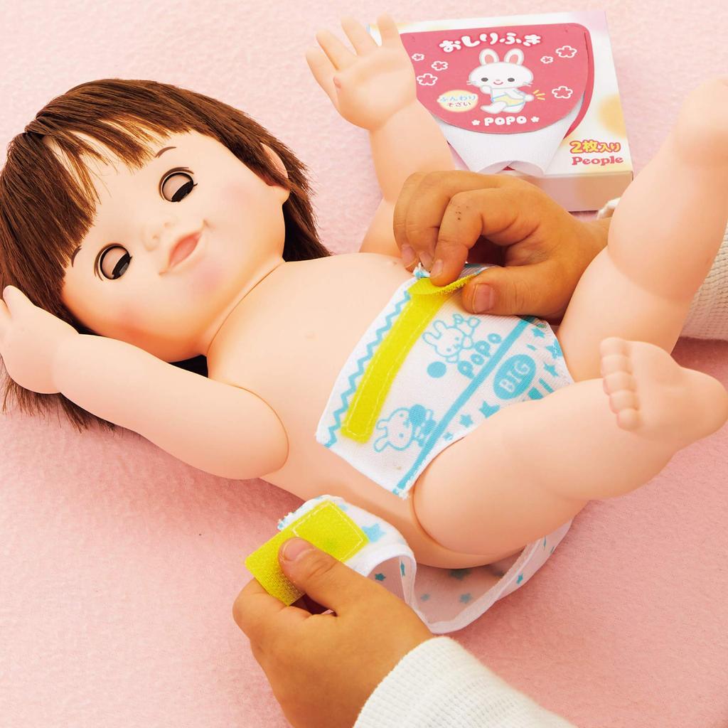 Люди Попо-тян Реквизит Он покакал Притворная смена подгузника с салфетками