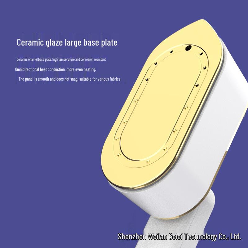 Портативный ручной отпариватель и утюг для одежды - Большой электрический сухой/влажный пар для домашнего использования