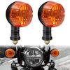 Ygmylandbb Motorcycle Turn Signal CG125 JH70 Turn Signal Motorcycle Turn Signal Round Genuine Type Classic Vintage Style Indicator Light Position Lamp