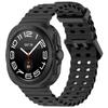 Спортивный ремешок для Samsung Galaxy Watch Ultra 47 мм силиконовый Браслет БЕЗ ЗАЗОРОВ Аксессуары для часов Ocean Watch7 47 мм Ремешок