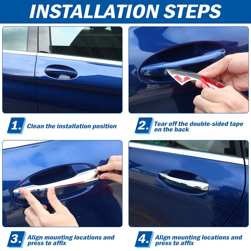 Накладка на ручку двери автомобиля для Mercedes Benz A B C E Class GLE GLS CLA GLC GLA X253 W213 W205 W247 W177 V177 A180 A200 A250 LHD