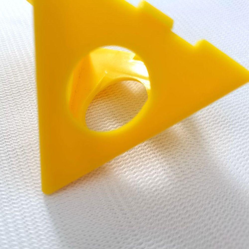 30 шт. Желтые/красные/оранжевые подставки в форме пирамиды Современные/модные подкладки для рисования на открытом воздухе