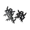 Black Staghorn Shape Billiards Cue Rack Antlers Rod Holder Bridge Head Holder Snooker Pool Rack