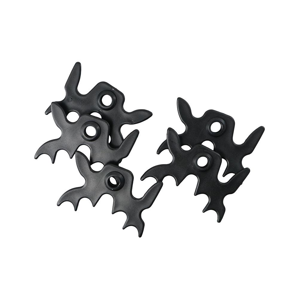 Black Staghorn Shape Billiards Cue Rack Antlers Rod Holder Bridge Head Holder Snooker Pool Rack
