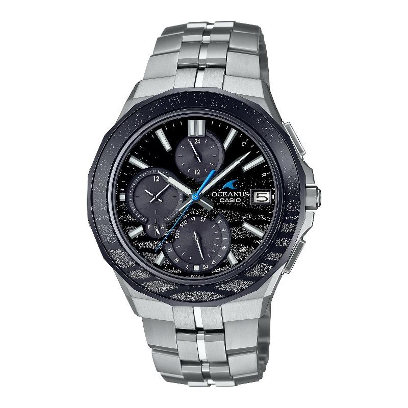 Casio Мужские кварцевые часы OCW-S5000ME-1A с водозащитой 100 м