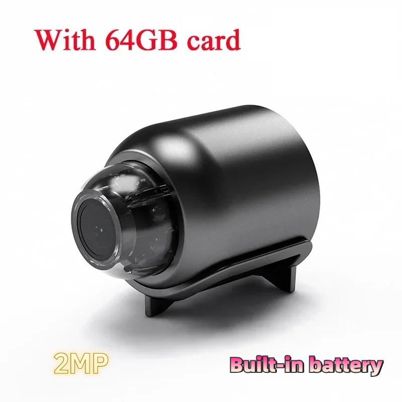 HD инфракрасная камера ночного видения Домашняя беспроводная камера Wi-Fi Мини-камера наблюдения